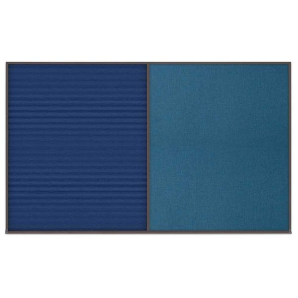 Triple Door Radius Corkboard, 72